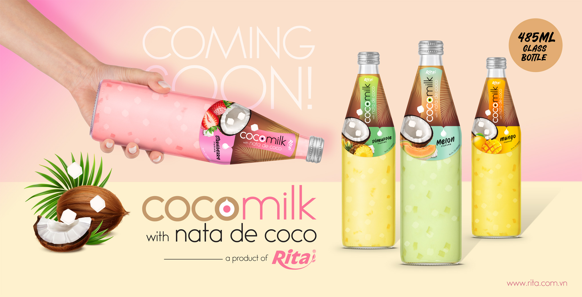 Coconut milk nata 485