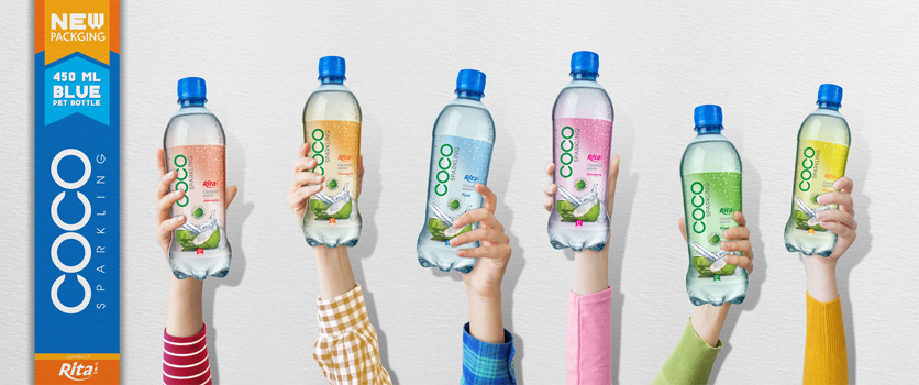 Design Coco Sparkling 450ml Pet Bottle 1 small