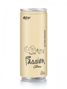 250ml aluminum can Passion Juice