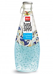 290ml basil seed drink with Cocktail