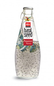 290ml basil seed drink with Passion