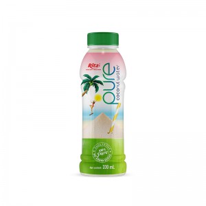 330ml Pet bottle 100 pure coconut water no added suger advantages