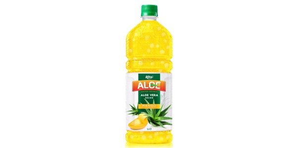 Aloe vera 1L with mango flavored drinks