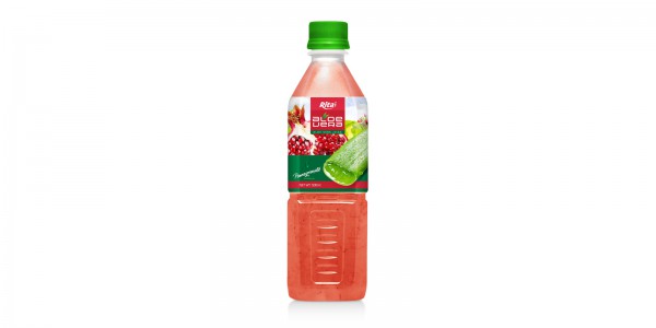 Aloe vera with pomeganate  flavor 500ml Pet Bottle 