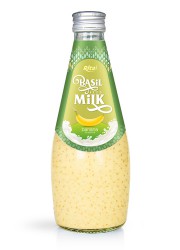 Basil seed Milk with banana