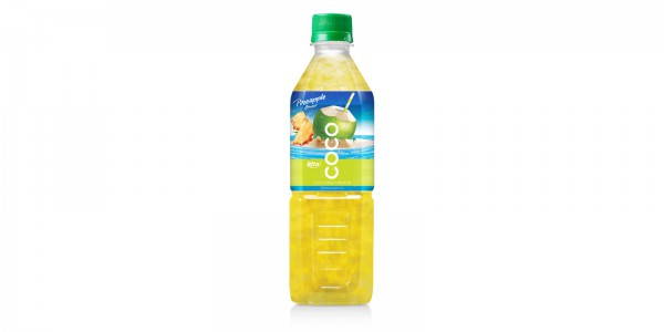 Coconut water with pineapple flavor  500ml Pet bottle 