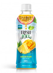 Mixed fruit juice 400ml PET