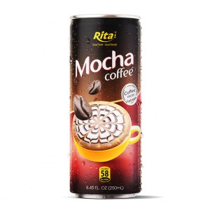 Mocha coffee 250ml can