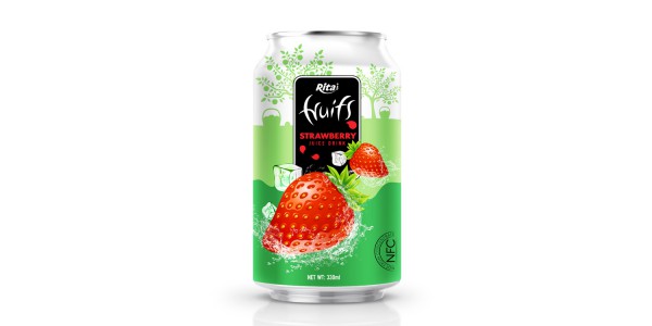 Private label products strawberry juice 330ml