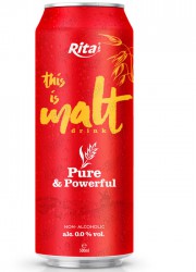 Pure powerful malt drink 500ml 