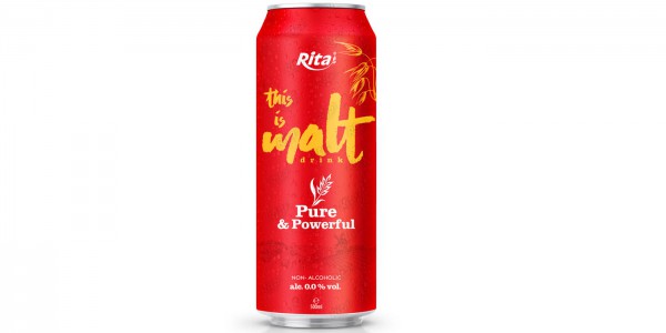 Pure powerful malt drink 500ml 