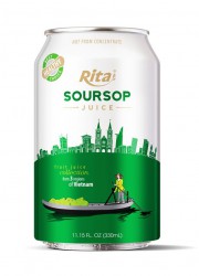 Soursop 330ml  alu canned 