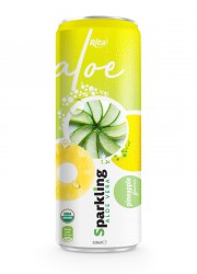 Sparkling aloe vera  pineapple  1