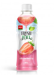 Strawberry juice 400ml PET 1