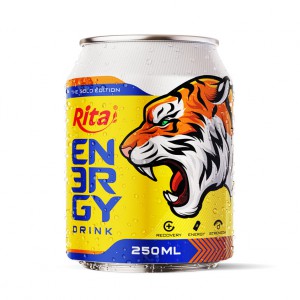 energy drink 250 ml canned