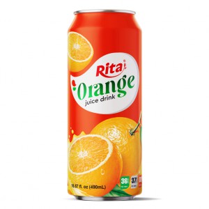 real fruit orange juice combinations drink 490ml cans 