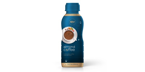 wholesale beverage almond Coffee 330ml in PP Bottle