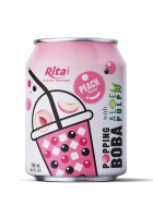 Горячие тренды 8,4 жидких унций банки Popping Boba Bubble Tea Mix персик