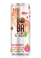 Good Taste 320 мл Sleek Can со вкусом малины Bubble Tea