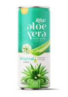 Rita Aloe Vera с мякотью оригинальный вкус банка 250 мл