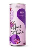 RITA BRAND 250ML КОНСЕРВИРОВАННОГО ИГРИСТОГО ВИНОГРАДНОГО СОКА